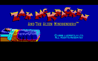 Zak McKracken and the Alien Mindbenders screenshot 2 for Atari ST